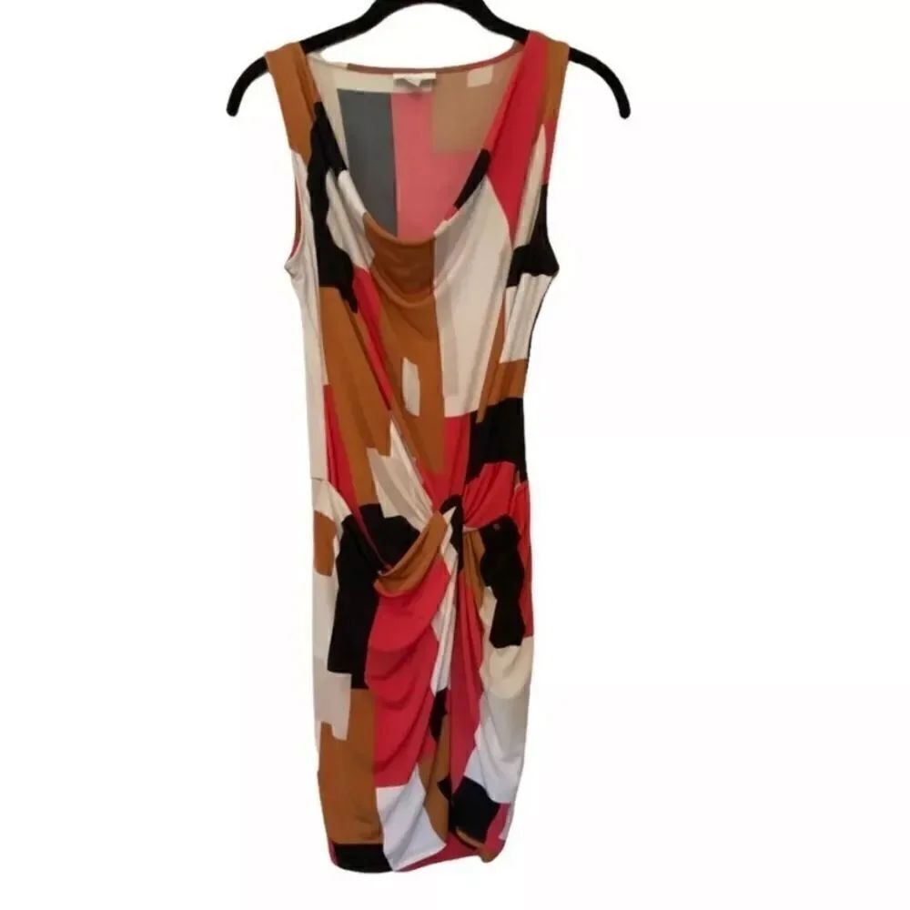 New York & Co Front Twist Sleeveless Dress Size XS
